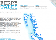 screenshot of Ferry Tales website